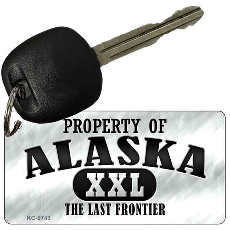 Property Of Alaska Novelty Metal Key Chain KC-9743