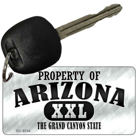 Property Of Arizona Novelty Metal Key Chain KC-9744