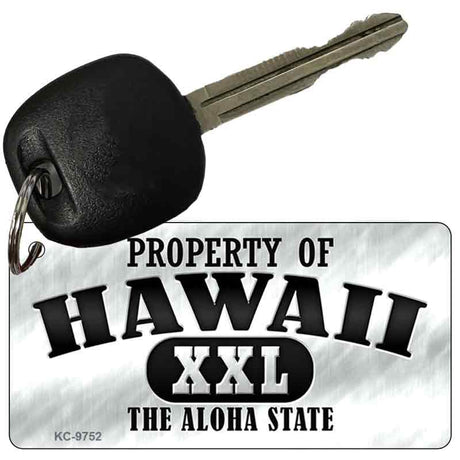 Property Of Hawaii Novelty Metal Key Chain KC-9752