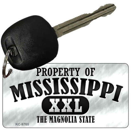 Property Of Mississippi Novelty Metal Key Chain KC-9765