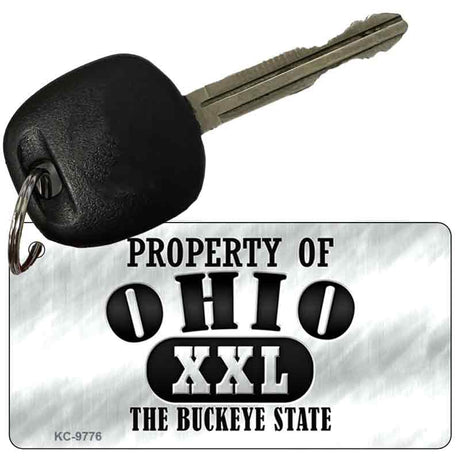 Property Of Ohio Novelty Metal Key Chain KC-9776