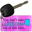 Arizona Girl Novelty Metal Key Chain KC-9794