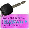 Hawaii Girl Novelty Metal Key Chain KC-9802