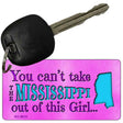 Mississippi Girl Novelty Metal Key Chain KC-9815