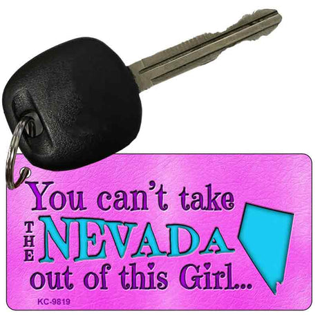 Nevada Girl Novelty Metal Key Chain KC-9819