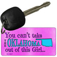 Oklahoma Girl Novelty Metal Key Chain KC-9827