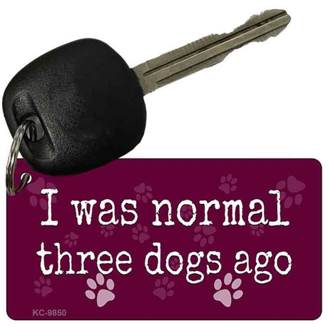 Three Dogs Ago Novelty Metal Key Chain KC-9850