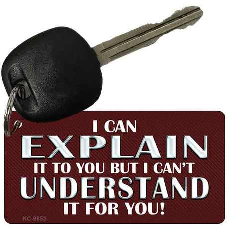 I Can Explain Novelty Metal Key Chain KC-9853