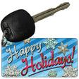 Happy Holidays Novelty Aluminum Key Chain KC-9858