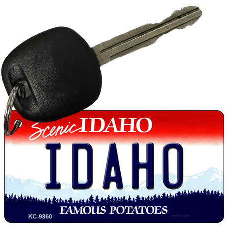 Idaho State Metal Novelty Aluminum Key Chain KC-9860