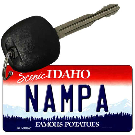 Nampa Idaho State Metal Novelty Aluminum Key Chain KC-9862