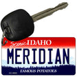 Meridian Idaho State Metal Novelty Aluminum Key Chain KC-9863