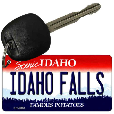 Idaho Falls Idaho State Metal Novelty Aluminum Key Chain KC-9864