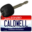 Caldwell Idaho State Metal Novelty Aluminum Key Chain KC-9866