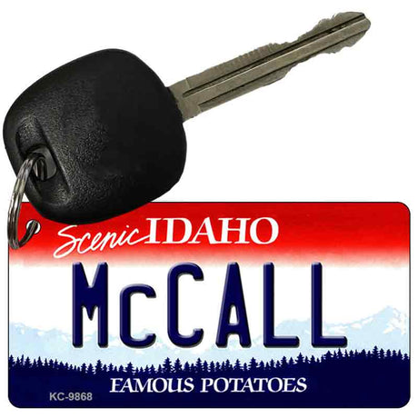 McCall Idaho State Metal Novelty Aluminum Key Chain KC-9868