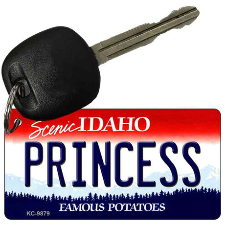 Princess Idaho State Metal Novelty Aluminum Key Chain KC-9879