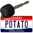 Potato Idaho State Metal Novelty Aluminum Key Chain KC-9894