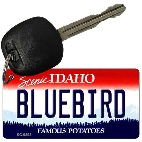 Bluebird Idaho State Metal Novelty Aluminum Key Chain KC-9898