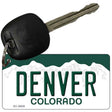 Denver Colorado Metal Novelty Aluminum Key Chain KC-9909