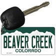 Beaver Creek Colorado Metal Novelty Aluminum Key Chain KC-9911