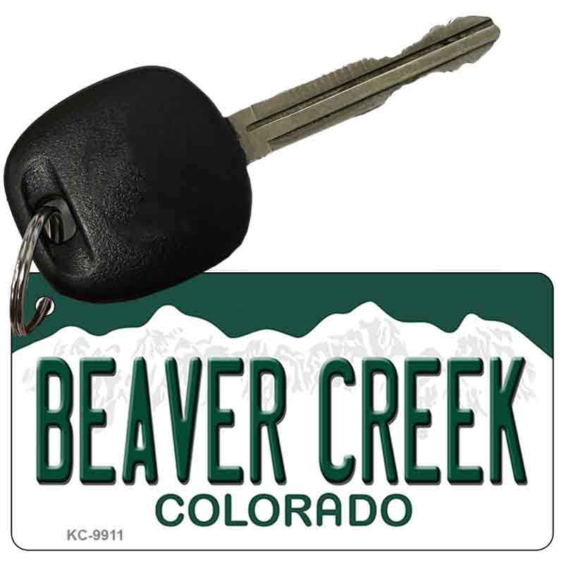 Beaver Creek Colorado Metal Novelty Aluminum Key Chain KC-9911