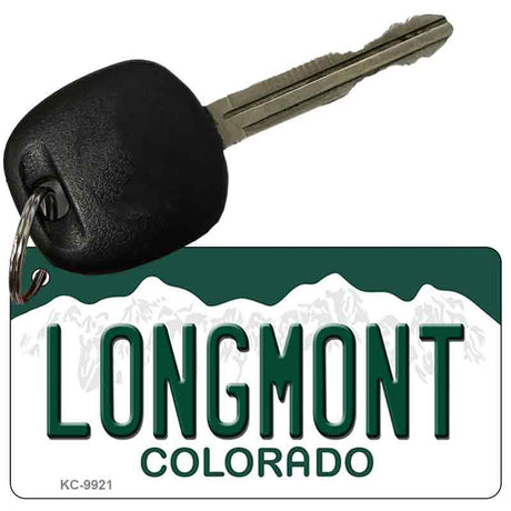 Longmont Colorado Metal Novelty Aluminum Key Chain KC-9921