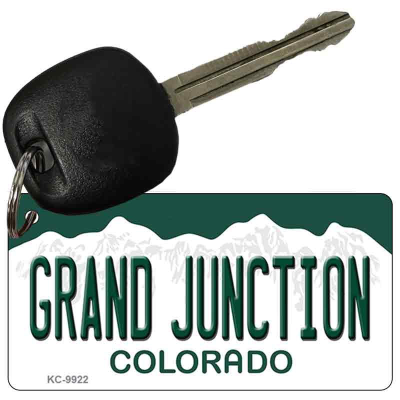 Grand Junction Colorado Metal Novelty Aluminum Key Chain KC-9922