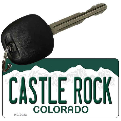 Castle Rock Colorado Metal Novelty Aluminum Key Chain KC-9923