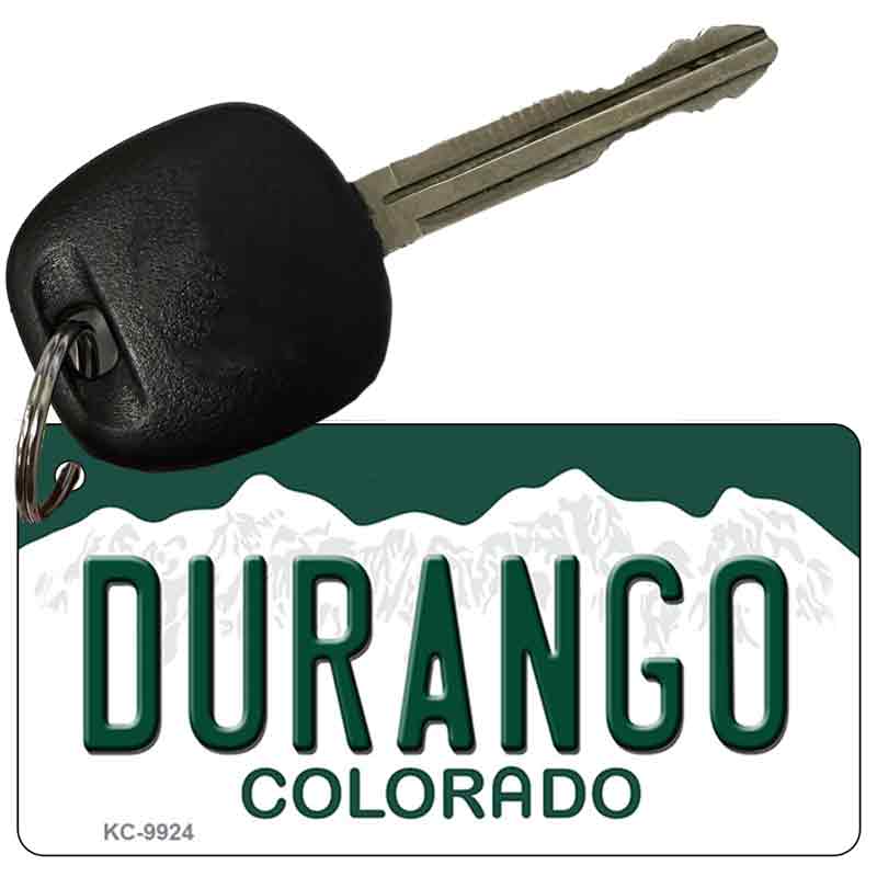 Durango Colorado Metal Novelty Aluminum Key Chain KC-9924