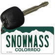 Snowmass Colorado Metal Novelty Aluminum Key Chain KC-9932