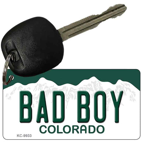 Bad Boy Colorado Metal Novelty Aluminum Key Chain KC-9933