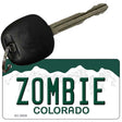 Zombie Colorado Metal Novelty Aluminum Key Chain KC-9939