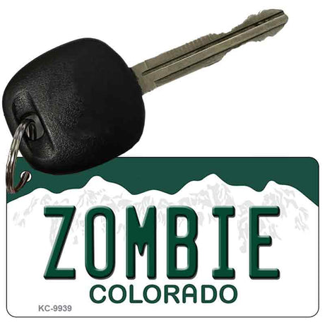 Zombie Colorado Metal Novelty Aluminum Key Chain KC-9939