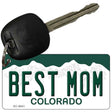 Best Mom Colorado Metal Novelty Aluminum Key Chain KC-9941