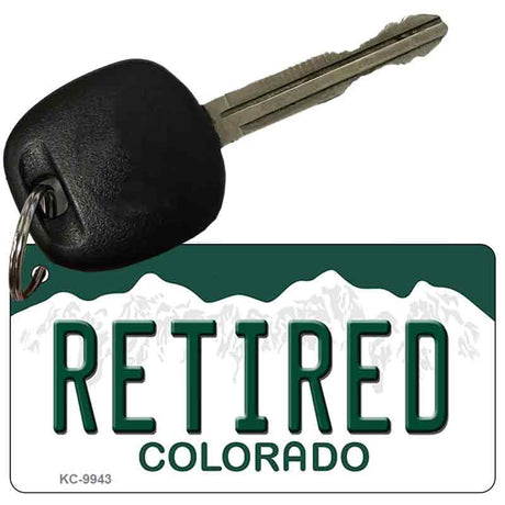 Retired Colorado Metal Novelty Aluminum Key Chain KC-9943