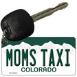 Moms Taxi Colorado Metal Novelty Aluminum Key Chain KC-9944