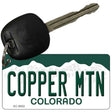 Copper Mountain Colorado Metal Novelty Aluminum Key Chain KC-9952