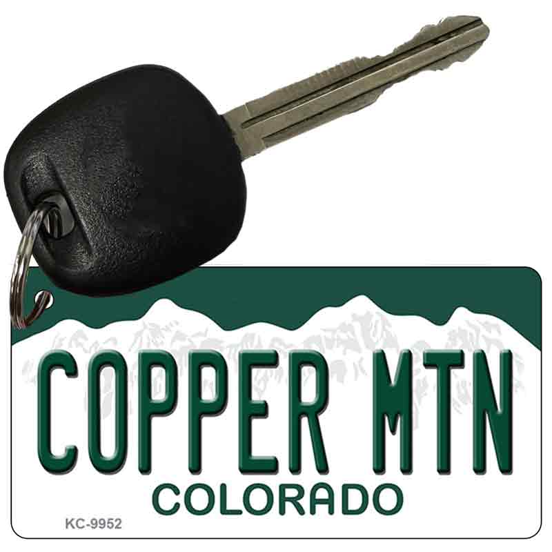 Copper Mountain Colorado Metal Novelty Aluminum Key Chain KC-9952