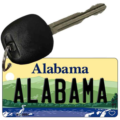 Alabama Alabama Metal Novelty Aluminum Key Chain KC-9984