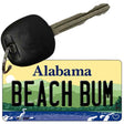 Beach Bum Alabama Key Chain Metal Novelty KC-9996