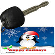 Holiday Penguin Novelty Aluminum Key Chain KC-XMAS-07