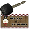 Frosty Novelty Aluminum Key Chain KC-XMAS-20