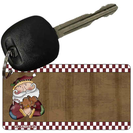 Santa Novelty Aluminum Key Chain KC-XMAS-23