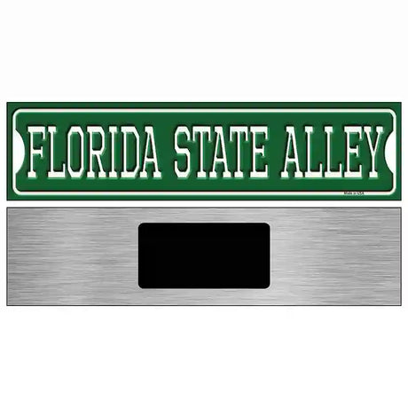 Florida State Alley Novelty Metal Street Sign 6" x 1.5" (KM)