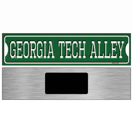 Georgia Tech Alley Novelty Metal Street Sign 6" x 1.5" (KM)