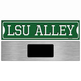 LSU Alley Novelty Metal Street Sign 6" x 1.5" (KM)