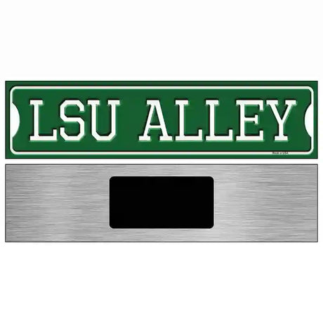 LSU Alley Novelty Metal Street Sign 6" x 1.5" (KM)