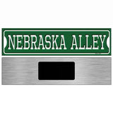 Nebraska Alley Novelty Metal Street Sign 6" x 1.5" (KM)