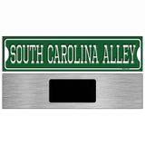 South Carolina Alley Novelty Metal Street Sign 6" x 1.5" (KM)