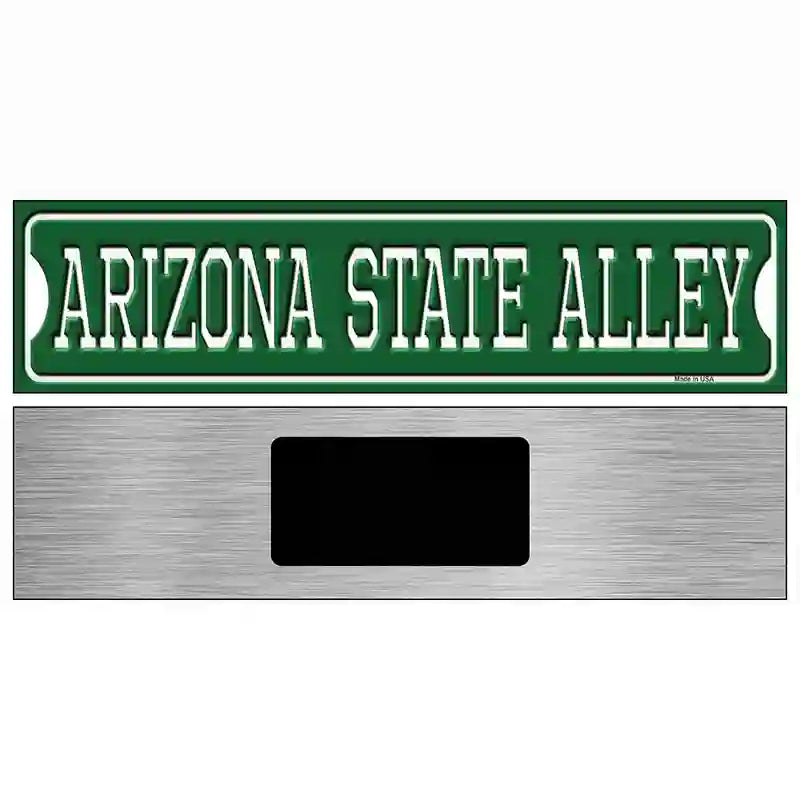 Arizona State Alley Novelty Metal Street Sign 6" x 1.5" (KM)